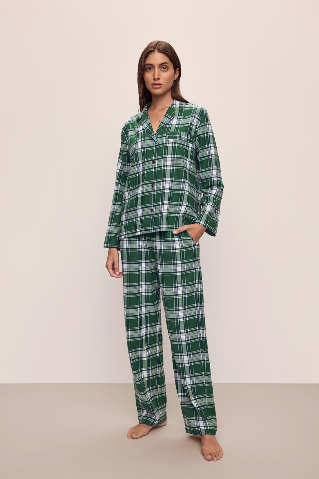 Flannel Long PJ Set