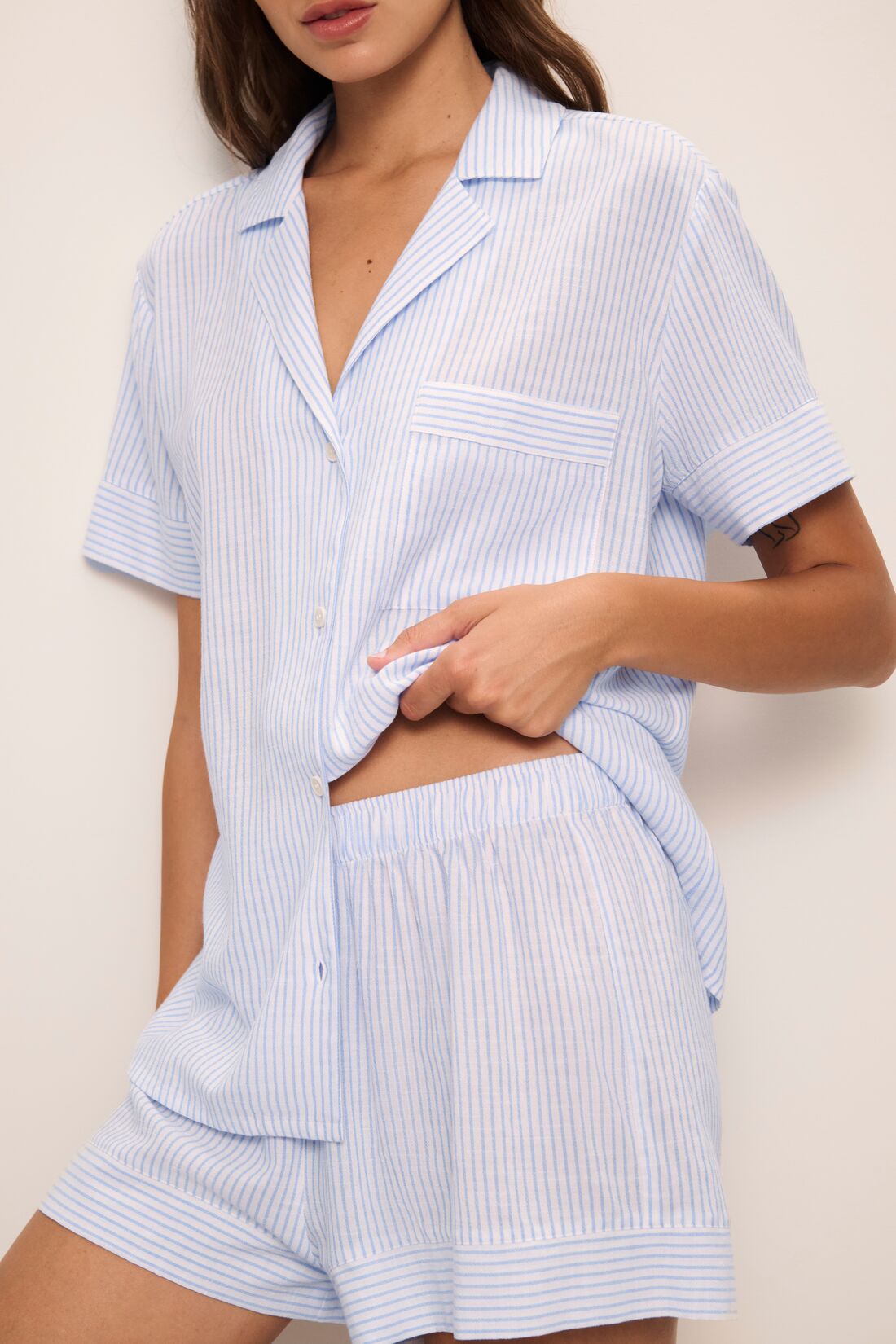 Nautico Shortie Short PJ Set