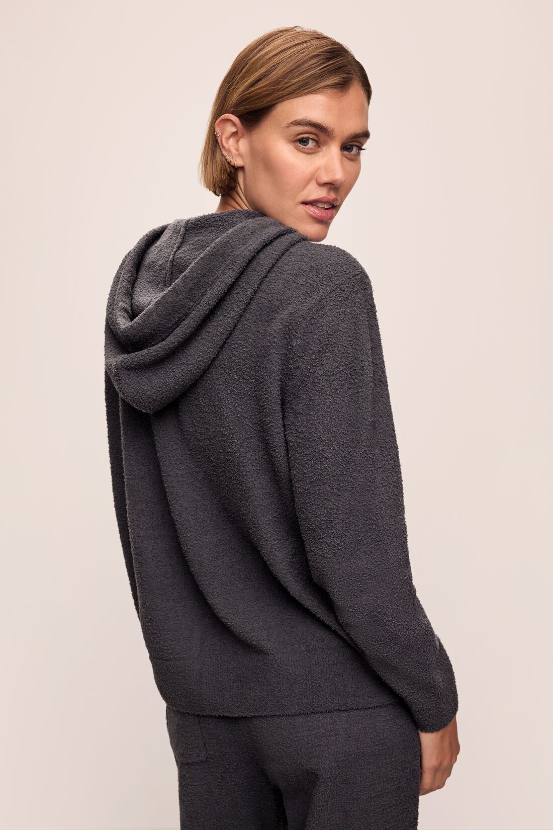 Recycled Boucle Hoodie