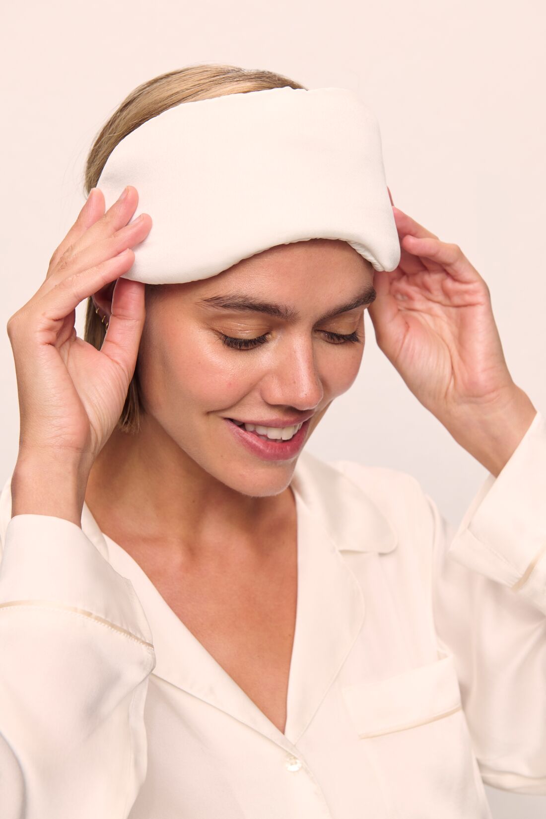 Inez Washable Silk Eye Mask