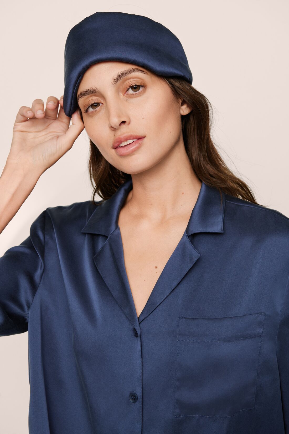 Inez Washable Silk Eye Mask