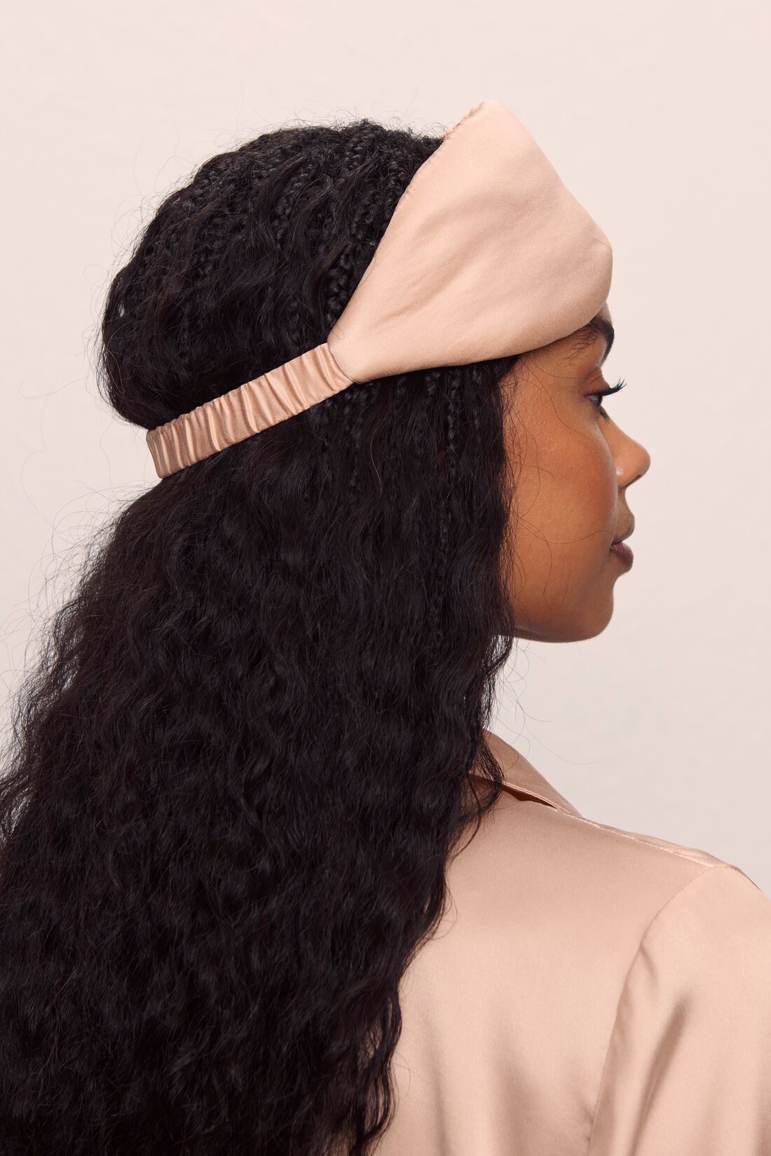 Inez Washable Silk Eye Mask