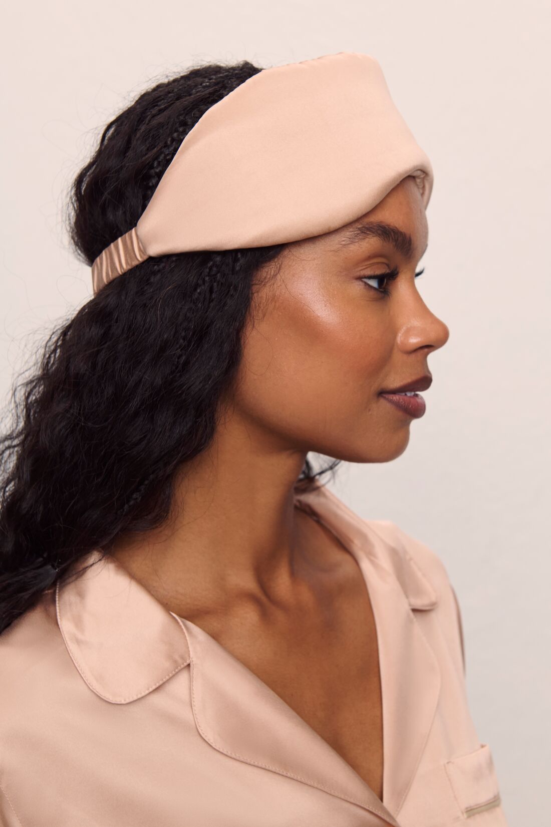 Inez Washable Silk Eye Mask