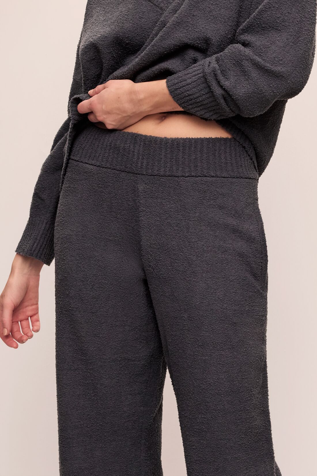 Recycled Boucle Relaxed Fit Pant