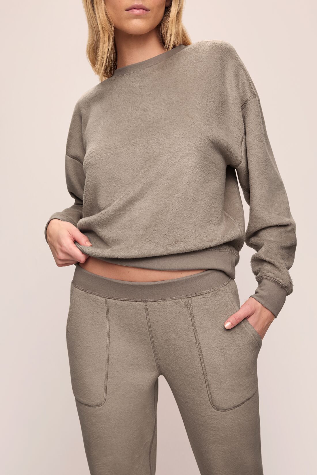 Reversible Plush Jogger