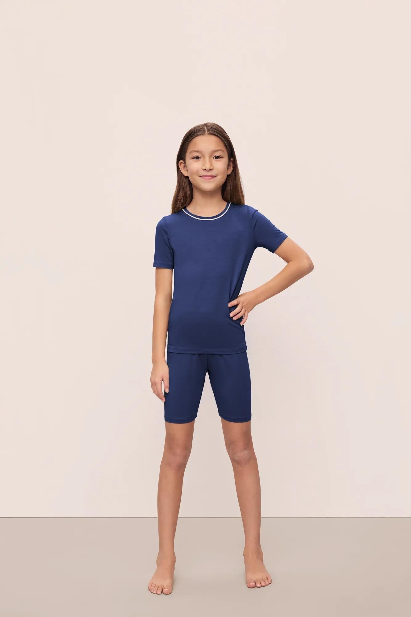 Kids TENCEL™ Modal Unisex Short PJ Set