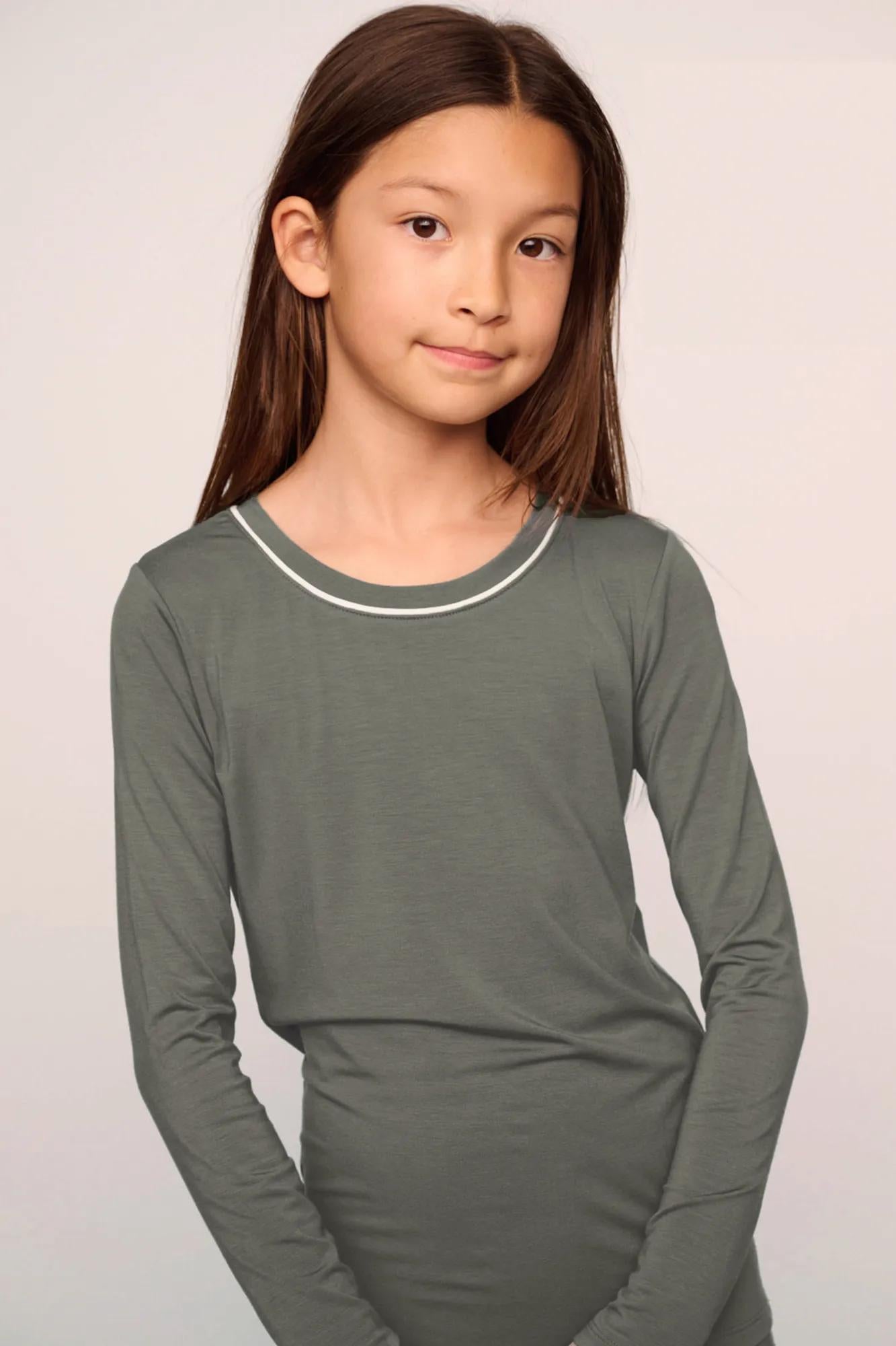 Kids TENCEL™ Modal Unisex Long PJ Set