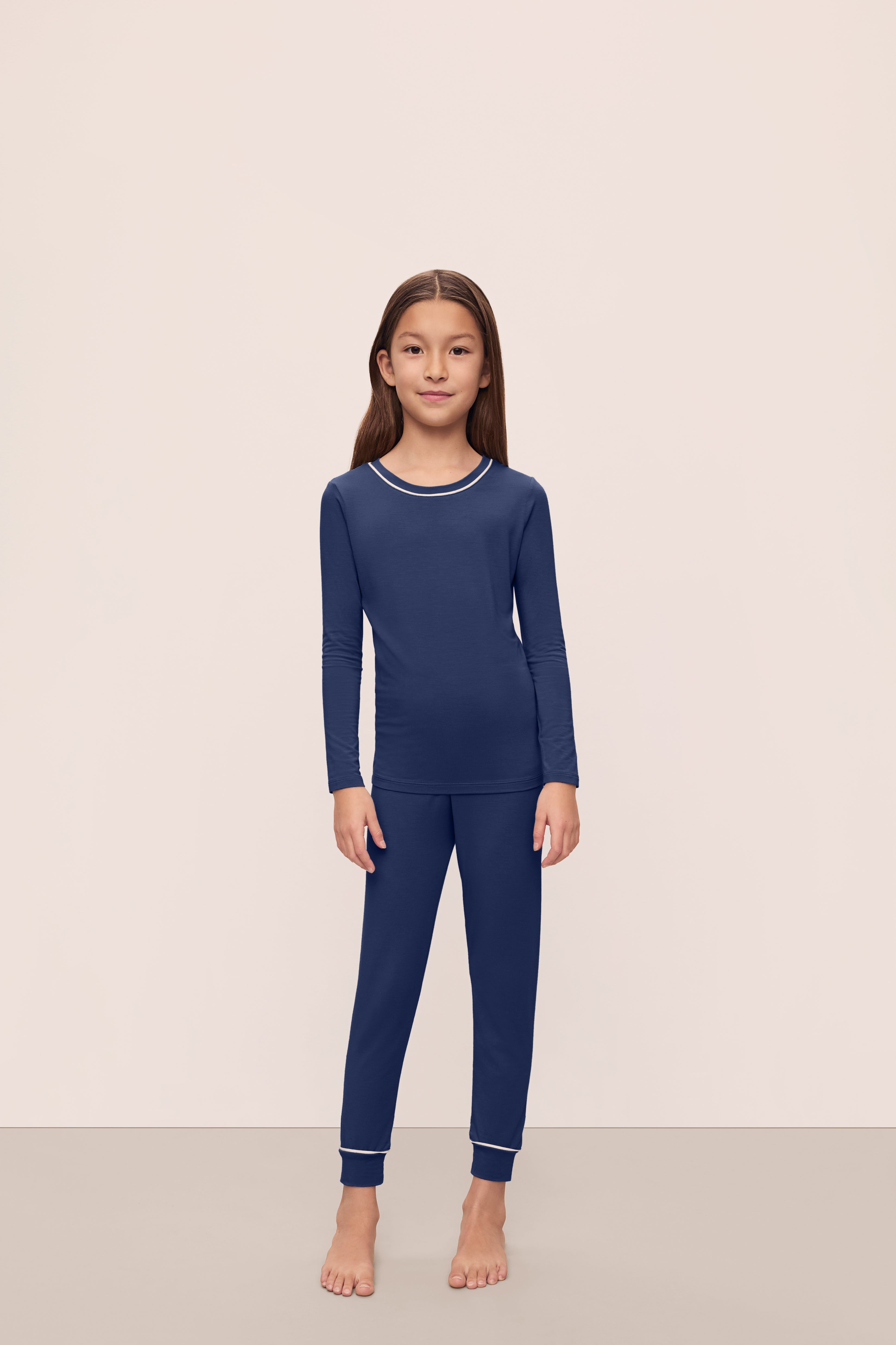 Kids TENCEL™ Modal Unisex Long PJ Set