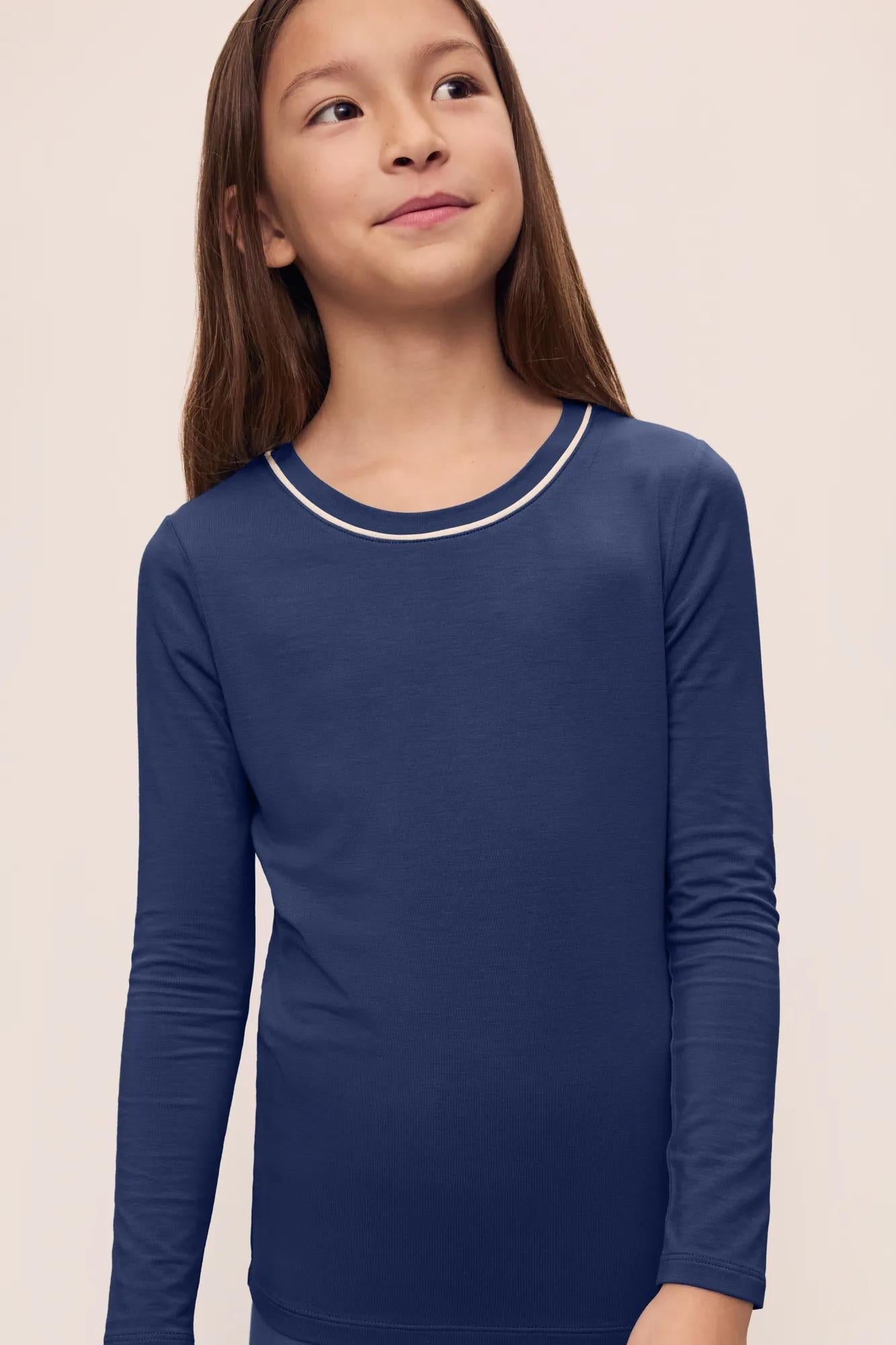 Kids TENCEL™ Modal Unisex Long PJ Set