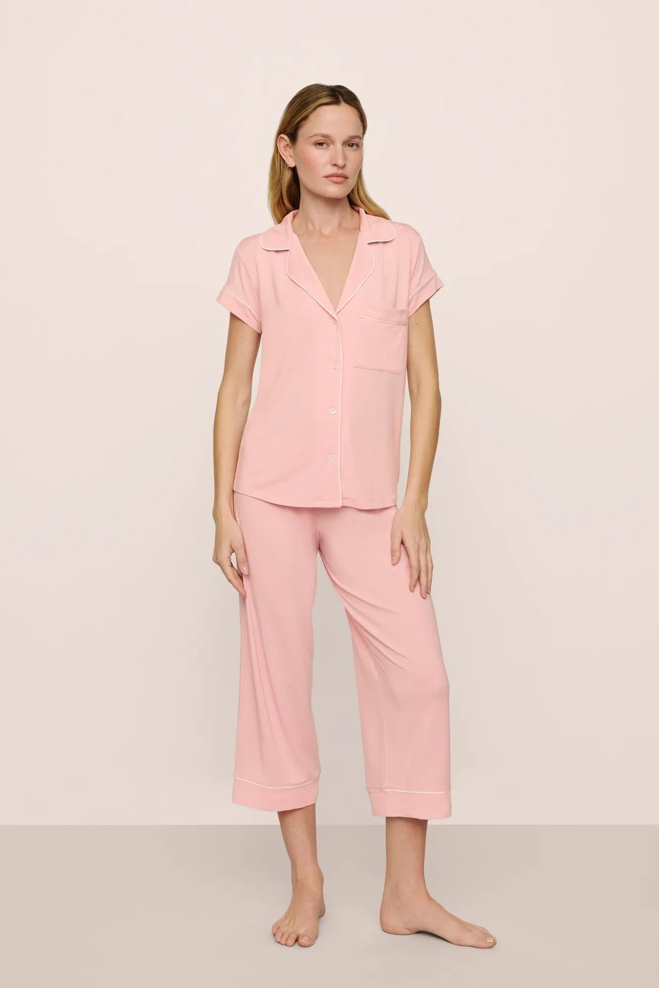 Gisele TENCEL™ Modal Short Sleeve Cropped PJ Set