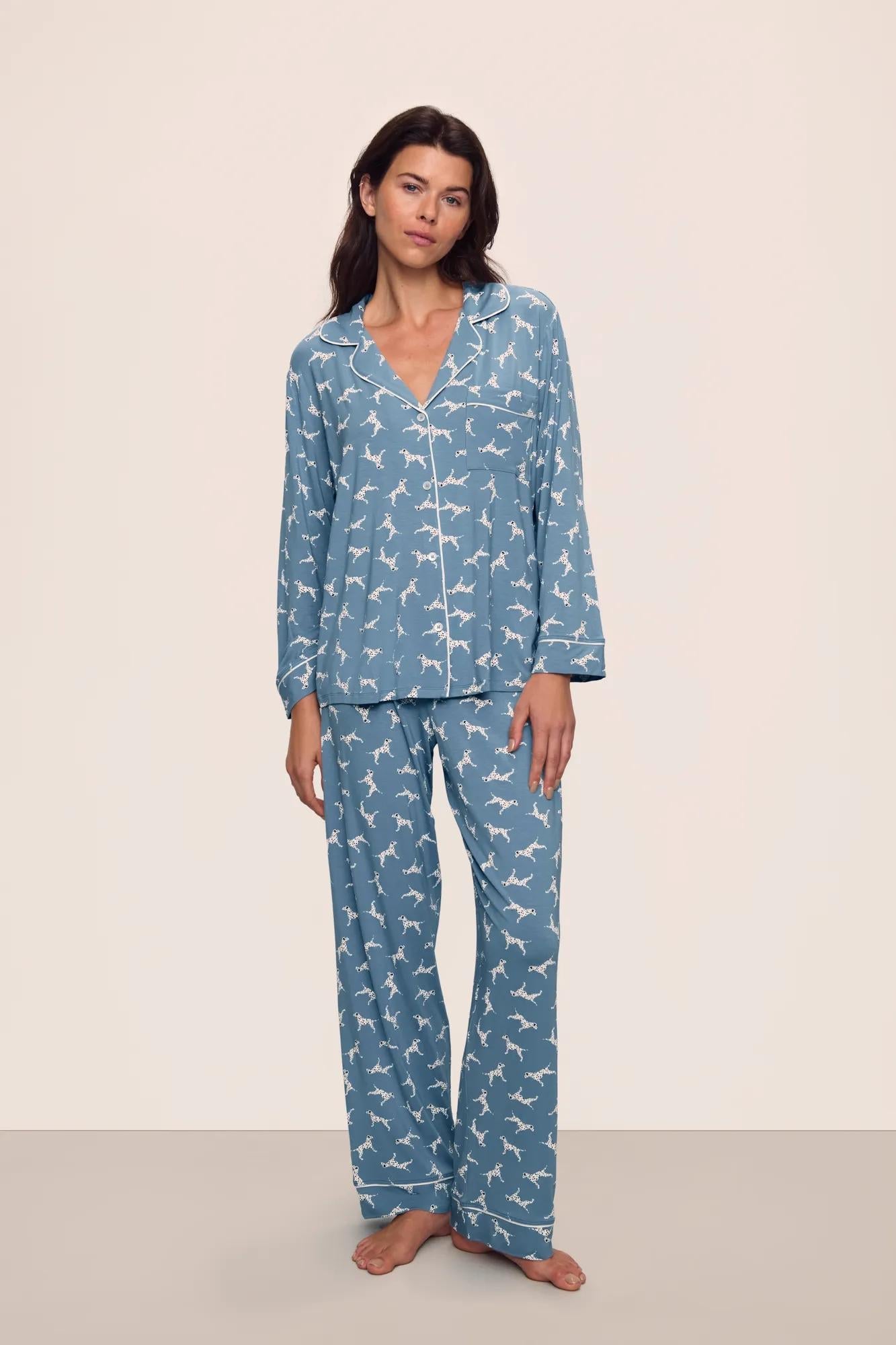 Gisele Printed TENCEL™ Modal Long PJ Set