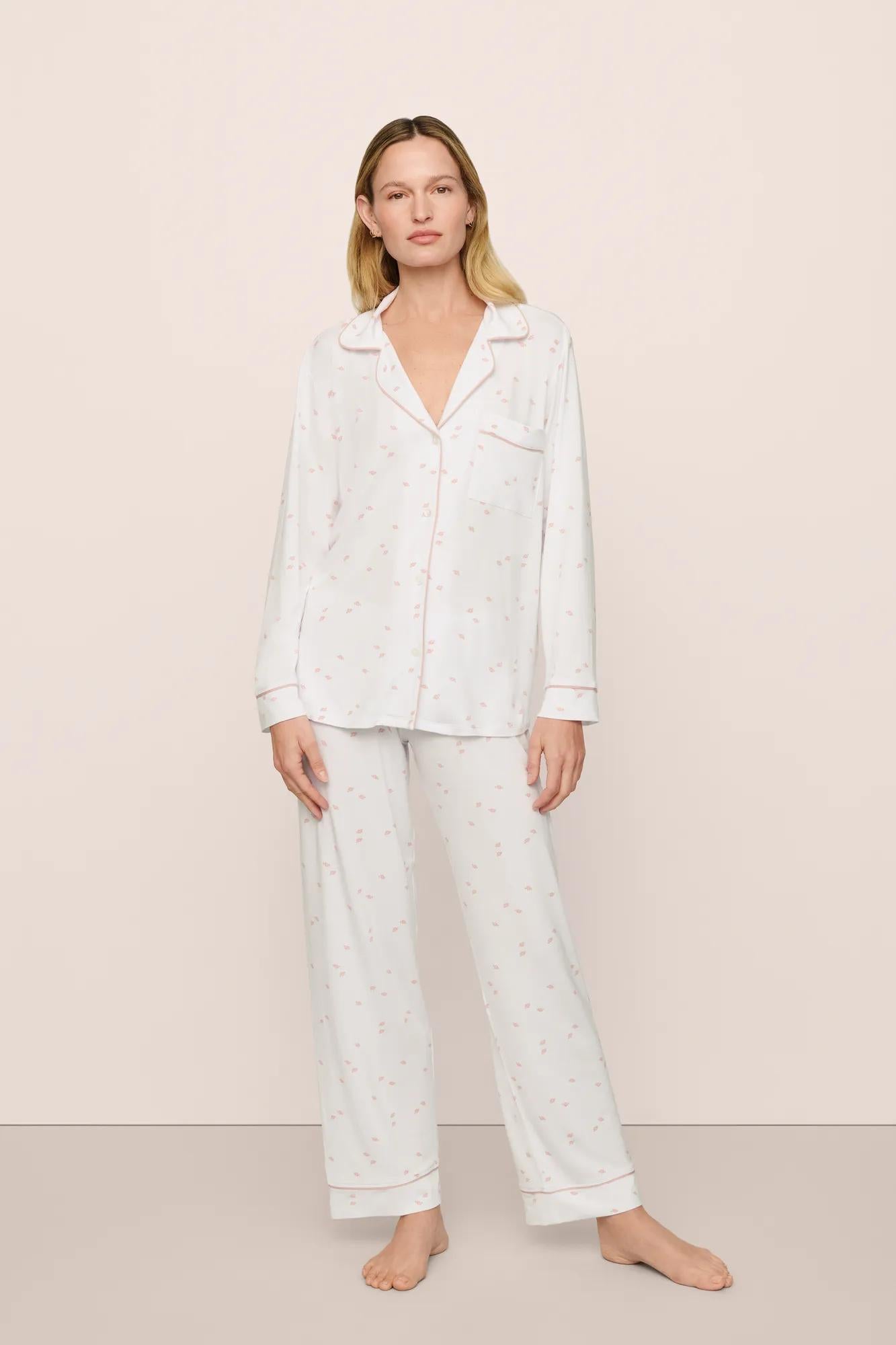 Gisele Printed TENCEL™ Modal Long PJ Set