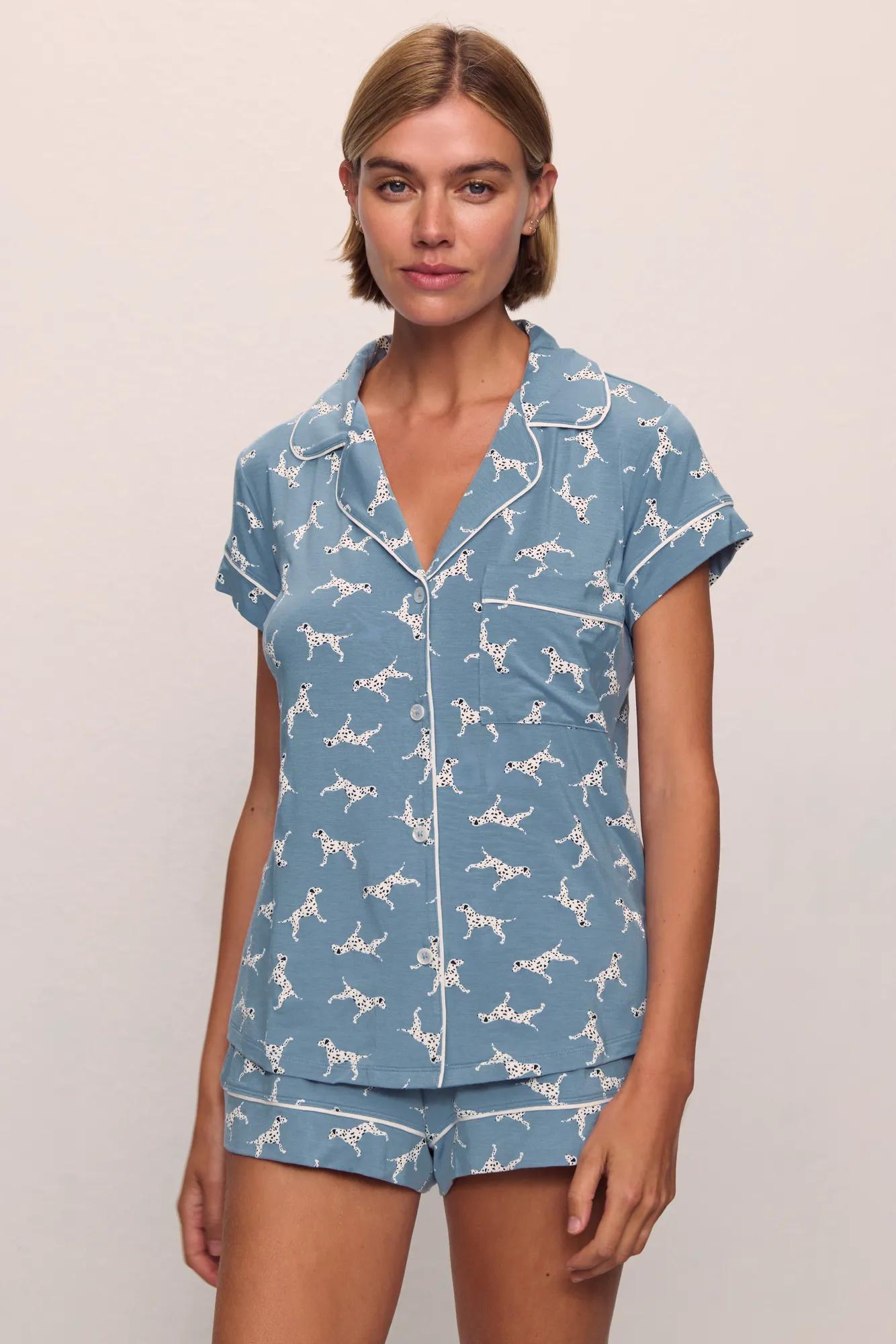 Gisele Printed TENCEL™ Modal Shortie Short PJ Set