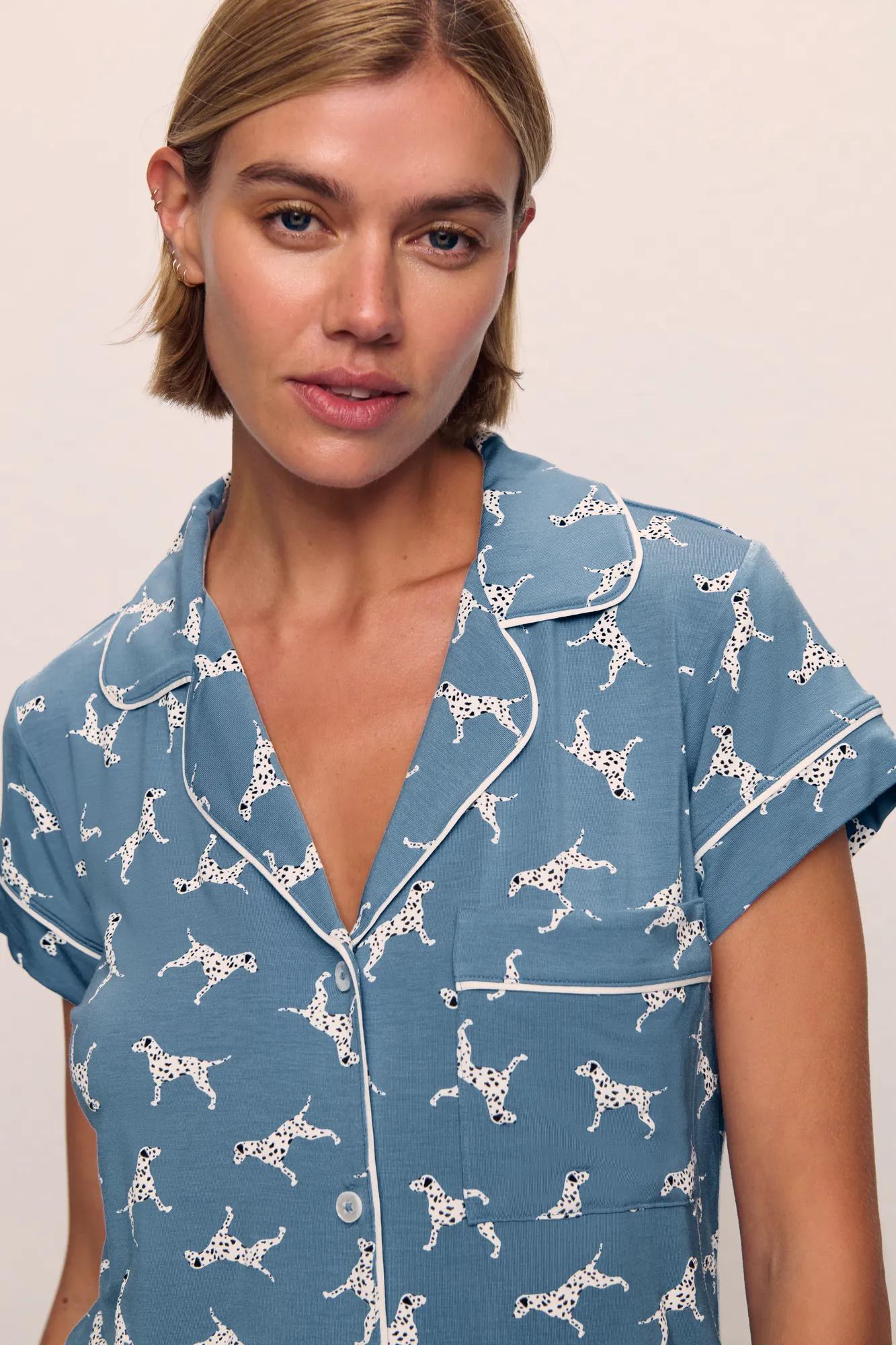 Gisele Printed TENCEL™ Modal Shortie Short PJ Set
