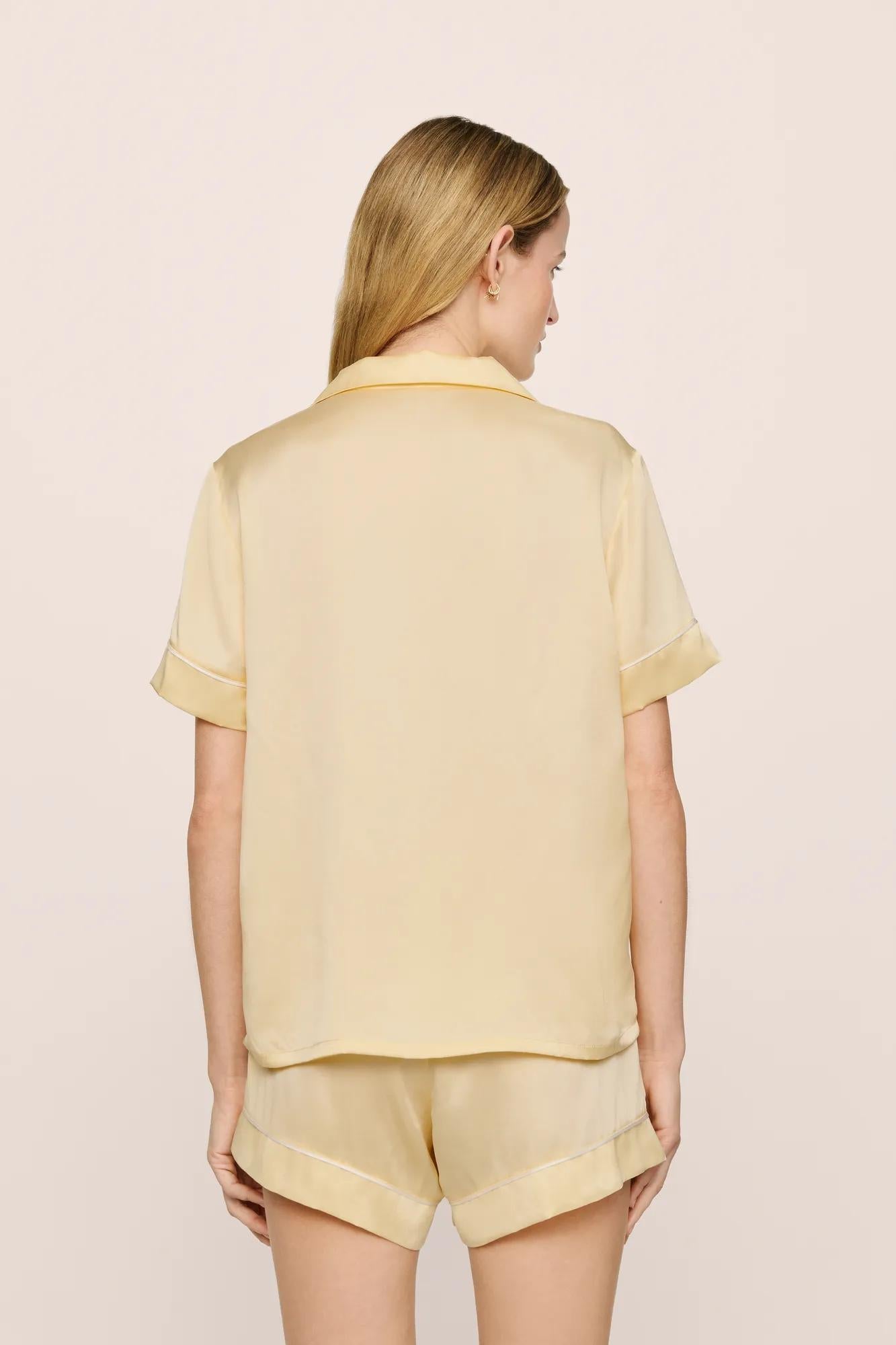 Inez Washable Silk Short PJ Set