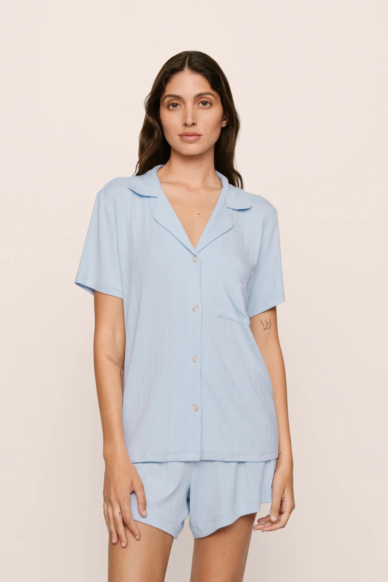 Gisele TENCEL™ Modal Rib Relaxed Short PJ Set