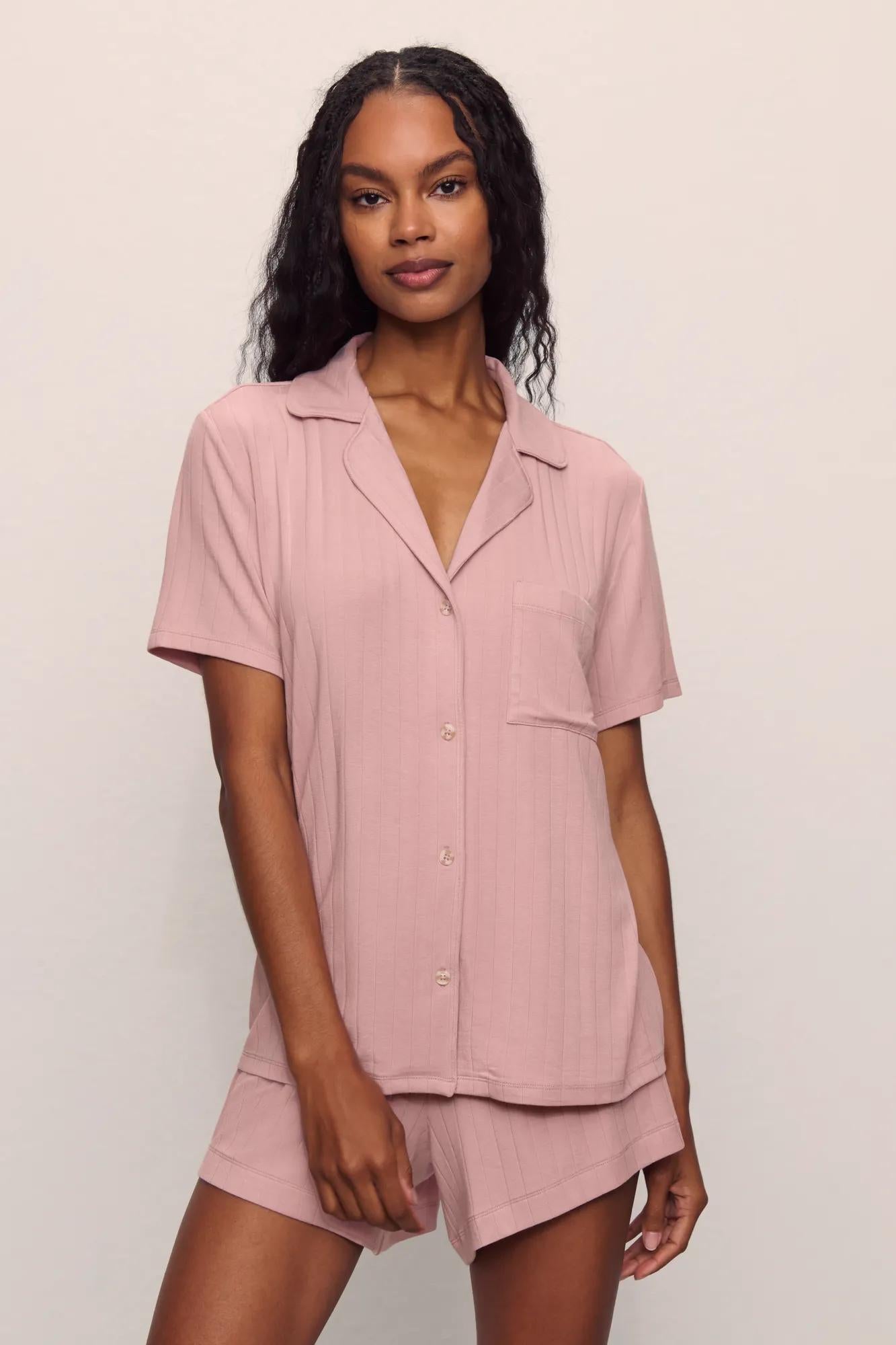 Gisele TENCEL™ Modal Rib Relaxed Short PJ Set