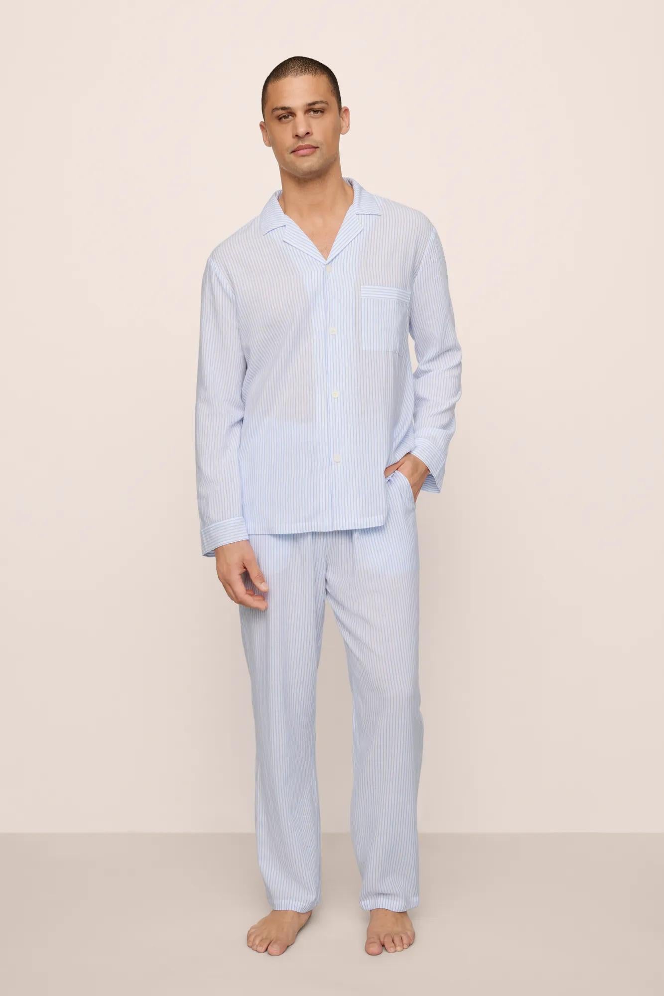 Men's Nautico Long PJ Set