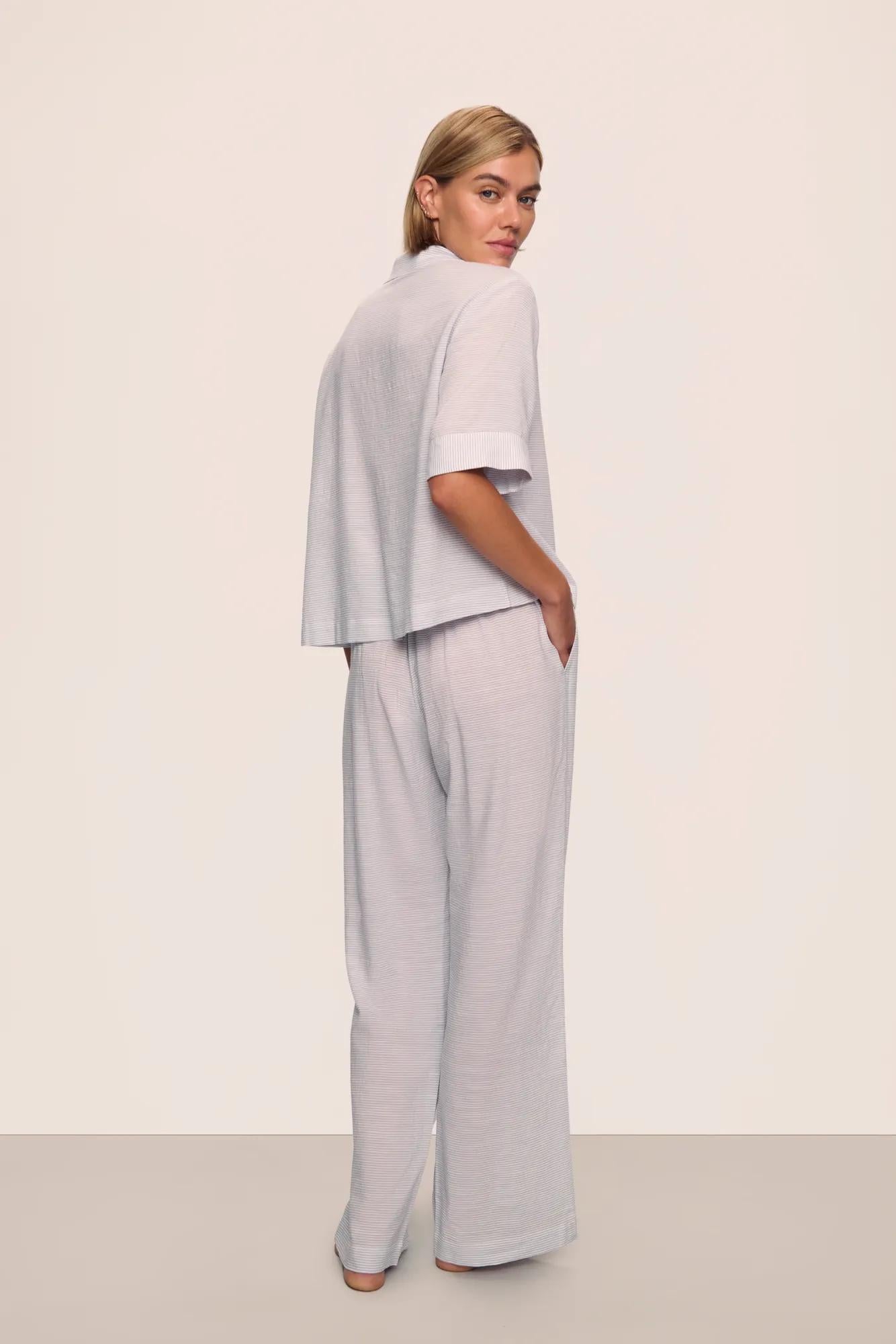 Nautico Relaxed Short Sleeve & Pant PJ Set